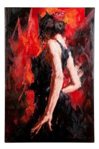 IN STOCK -From $350 - Hot Dancing Lady - 60x90cm