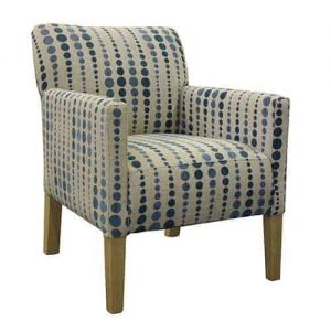 Commercial chair - Designer Chair - Accent chair - Boutique Chair - Occasional Chair -Warwick Fabric
