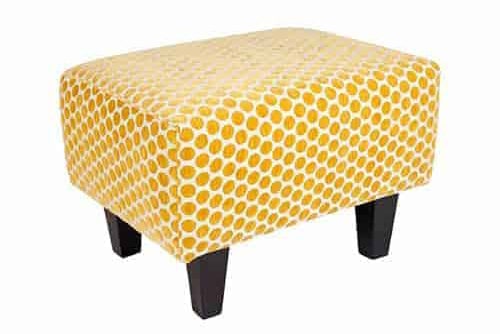 Storage ottoman - round ottoman - warwick fabric – square - rectangle ottoman – footstool - chaise ottoman