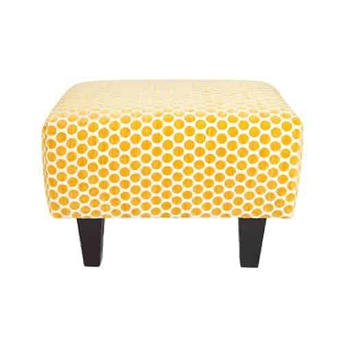 Storage ottoman - round ottoman - warwick fabric – square - rectangle ottoman – footstool - chaise ottoman