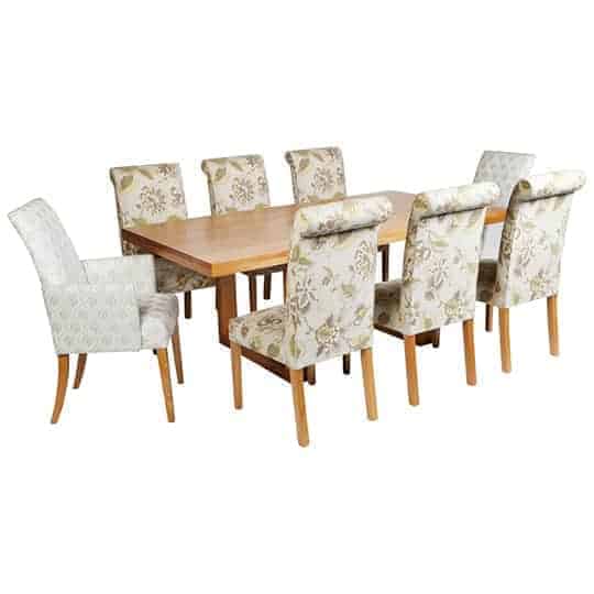 Dinning chair – Australian made - Designer Chair - Accent chair - Boutique Chair - Occasional Chair -Warwick Fabric Australian made dining table – Tasmanian Oak Dining Table – Rectangular Dining Table