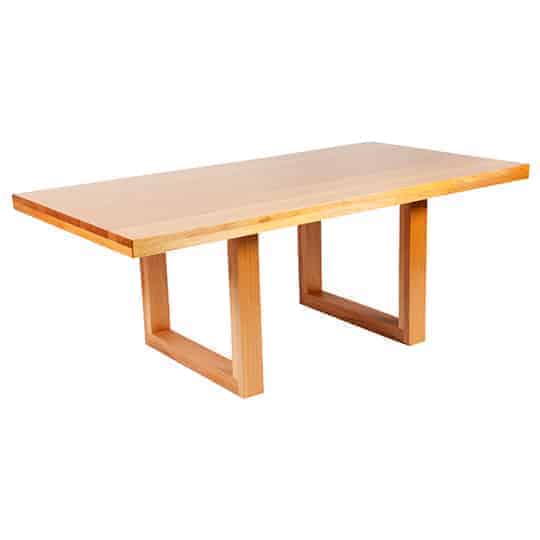 Australian made dining table – Tasmanian Oak Dining Table – Rectangular Dining Table
