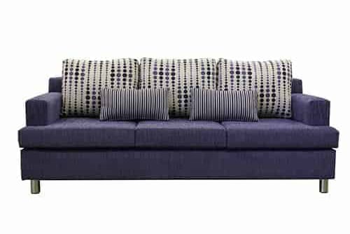Casper 3 seater chaise lounge_2.5 seater sofa lounge suite set - buttoning – studs