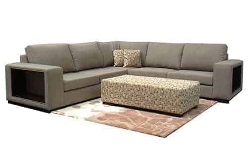 Hamilton Deluxe sectional corner modular sofa lounge include ottoman