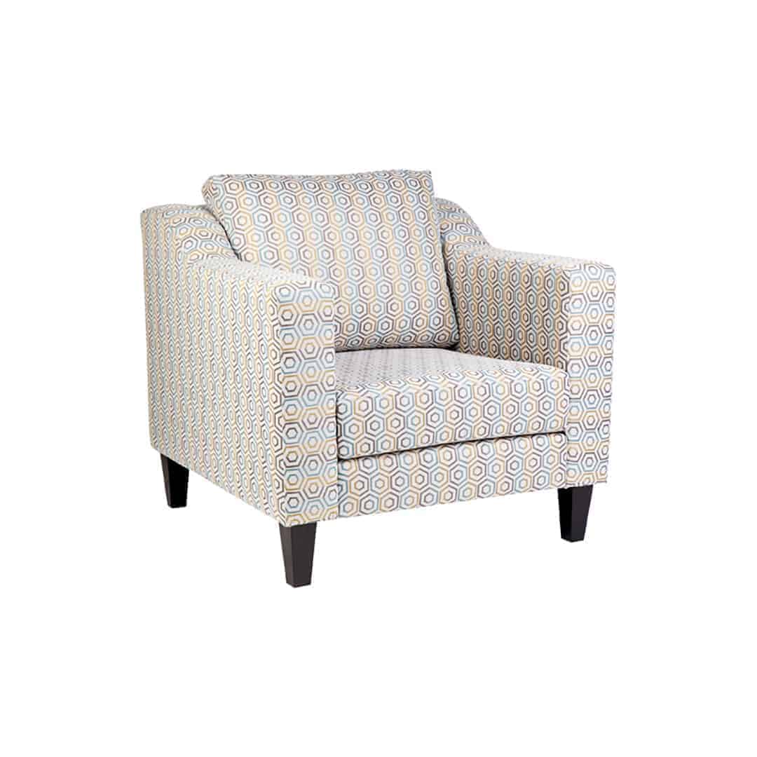 Designer Chair - Accent chair - Boutique Chair - Occasional Chair -Warwick Fabric