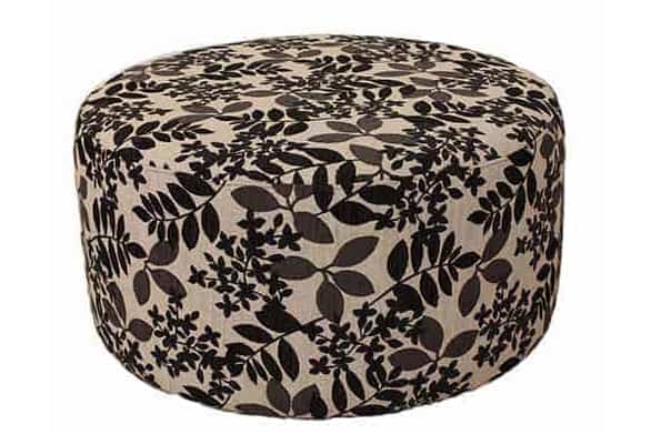 Storage ottoman - round ottoman - warwick fabric – square - rectangle ottoman – footstool - chaise ottoman