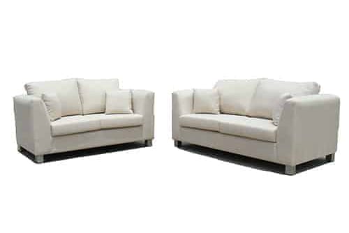 buttoning -sofa lounge suite set - 2.5 seater - australian made