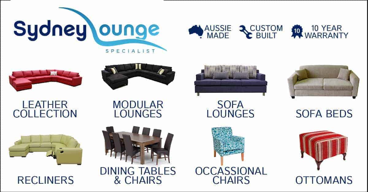 Sydney Lounge Specialist - Sofa Lounges & Beds, Made in ...
