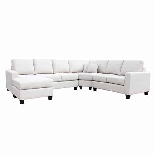 Cosmo Deluxe_Corner Modular Sofa_Sofa Sectional_7 seater sofa