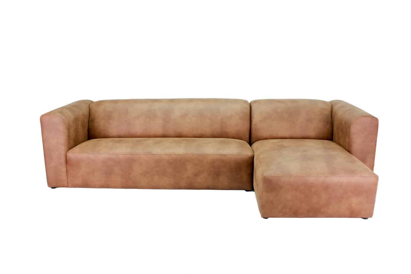 Leather modular lounge Australian Made available at Sydney Lounge Specialist