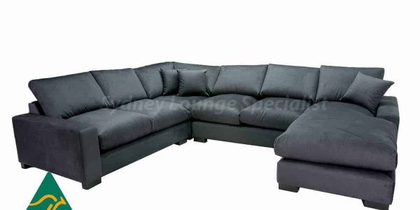Leather modular Lounge, buy direct from our Sydney Furniture Factory
