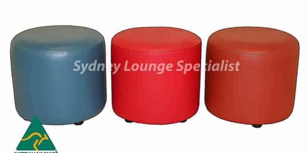 Australian Made Commercial Round Ottoman Head custom made sydney