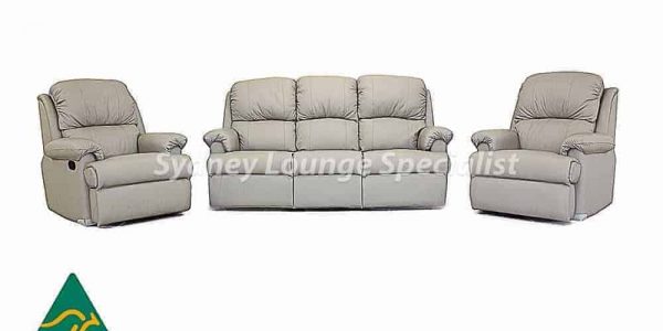 Hilton 3 Seater + 2 X Recliner Chair, home theatre recliner modular sofa lounge - lift chair – recliner chair – electric recliner – recliner sofa Sydney