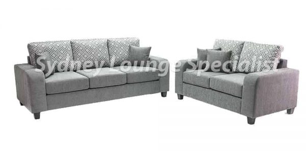 3 seater + 2 seater sofa lounge suite set