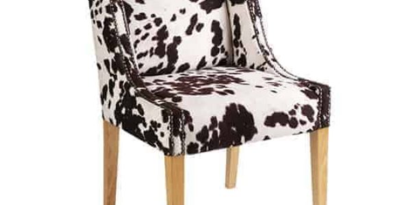 Zara Feature Dinning chair – Australian made - Designer Chair - Accent chair - Boutique Chair - Occasional Chair -Warwick Fabric